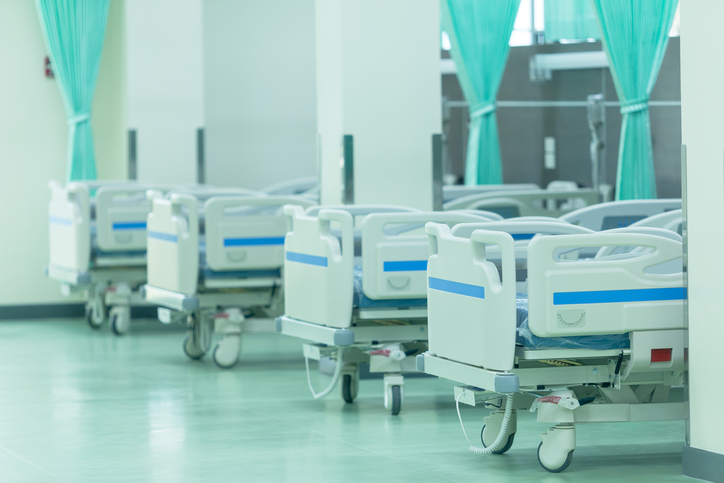 Patient beds in hospitals furniture interior decoration