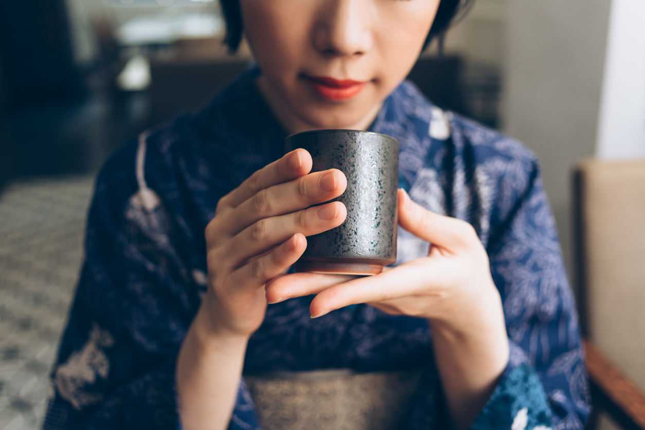 Traditional Japanese tea